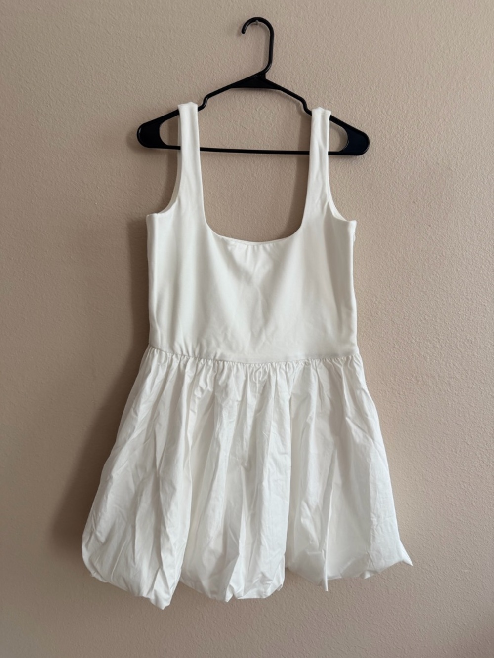 Camila Coelho X Revolve White Bubble Mini Dress